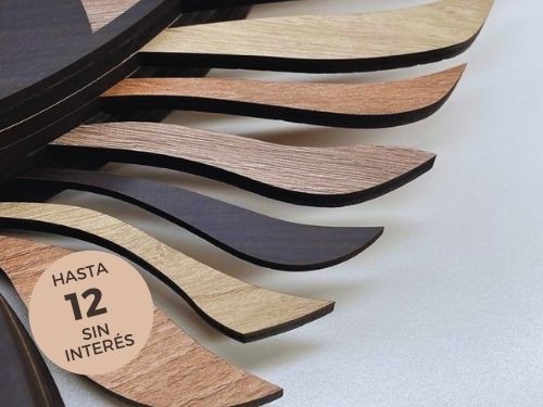 Colibrí en madera 8 capas | Colibrí Design