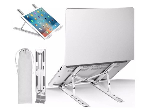 Soporte Regulable Aluminio Para Notebook Tablet JD LP1017A