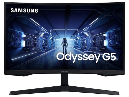 Monitor Gamer 27" Samsung Curvo WQHD 144Hz Odyssey G55