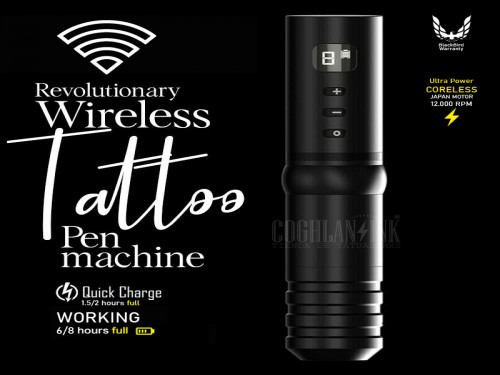 Tattoo Pen Wireless Revolutionary Inalámbrica Japón 12mil