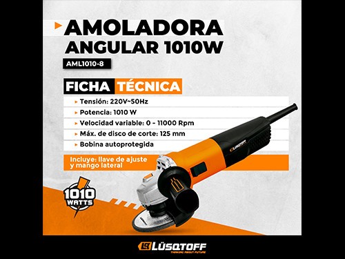 Amoladora Angular  - AML1010-8