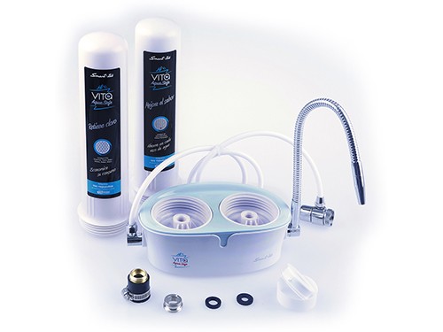 Purificador Agua Smart Tek Aqua Vita Filtro Anmat Carbon Act Uf