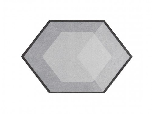 Porcelanato Hexagonales Gris Cemento - Varios colores