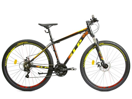Bicicleta MTB 25 Pro R29 M 21v Frenos a disco Negro/Naranja SLP