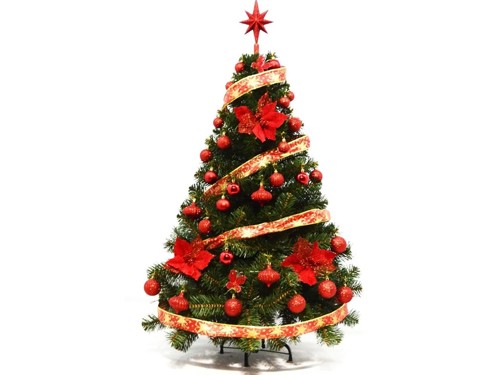 Arbol Navidad Premium 1,30 Mts + Kit 36 Cybermonday Sheshu