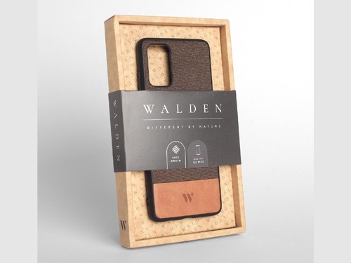 Funda Walden® Tejido & Cuero S10 S20 S21 Plus Ultra