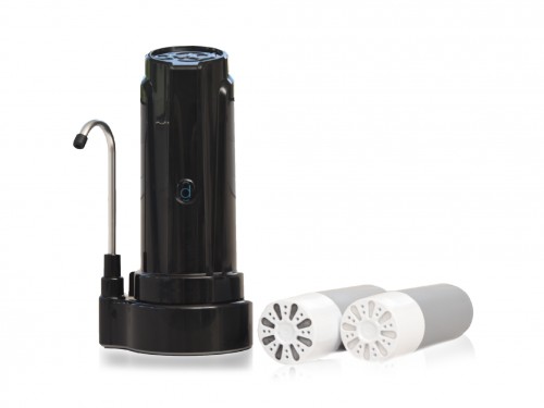 Purificador de Agua DVIGI - 14000 litros + 2 filtros extra - Negro