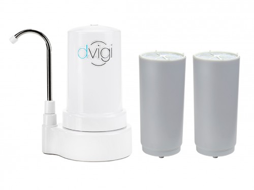 Purificador de Agua DVIGI - 7000 litros + 2 filtros extra - Blanco
