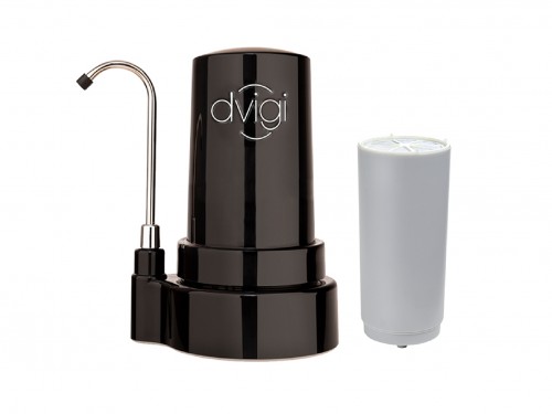 Purificador de Agua DVIGI - 14000 litros + 1 filtro repuesto - Negro