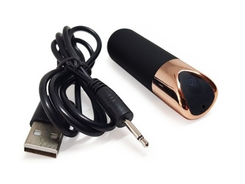 Bala Vibradora Estimulo Clitoris Recargable USB 10 Velocidades Potente
