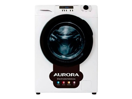 Lavarropas Automático Frontal Blanco 6kg 600rpm Display A+ Aurora