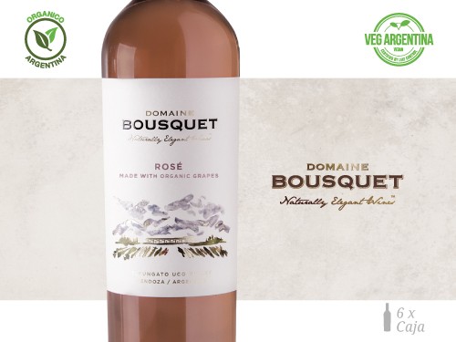 Vino Rose Premium Organico 6x750 ml. Domaine Bousquet
