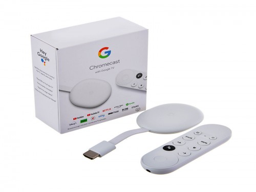Google Chromecast Con Google Tv 4k + Control Remoto Ultimo Modelo