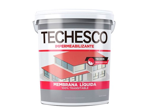 Membrana Liquida Techesco 20 Kilos Blanco Transitable