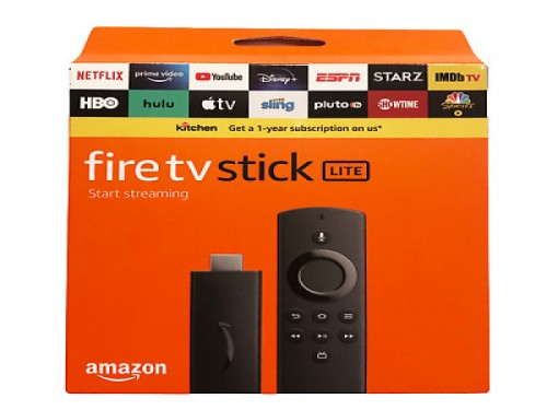 Amazon Fire TV Stick Lite de voz Full HD 8GB negro con 1GB Memoria RAM