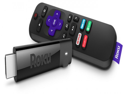 Convertidor Roku Streaming Stick+ 3810 De Voz 4k 1gb Negro 1GB de RAM