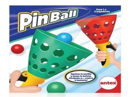 Pin Ball Lanza y Atrapa Las Pelotas Antex