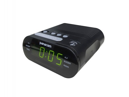 Reloj Alarma Despertador Rafio AM FM Panacom