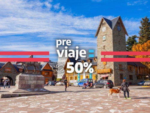 5 noches 3⭐ Bariloche & La Angostura ♲ 50% jubilados ♲ 70%