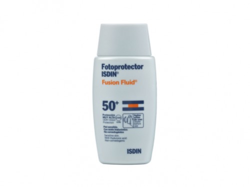 Fotoprotector Isdin Fusion Fluid FPS 50+ Sin Color 50ml