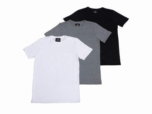 Pack 3 remeras Classic T-shirt colores: combinados