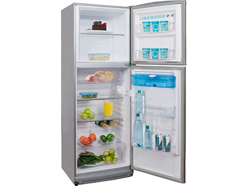 Heladera Con Freezer 364 Litros Con Dispenser Plata 1800PDa CONQUEROR