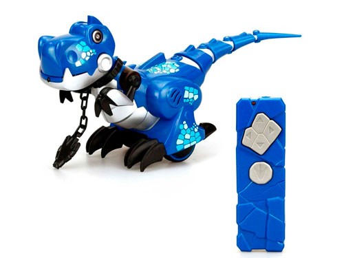 Dinosaurio Robot R/c Train My Dino Azul o Blanco 88482