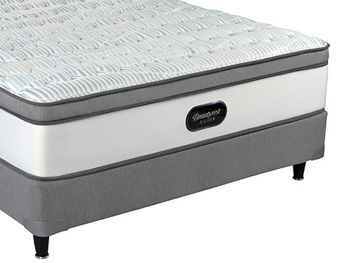 Colchón y Sommier Simmons Beautyrest Silver 2 Plazas 190x140
