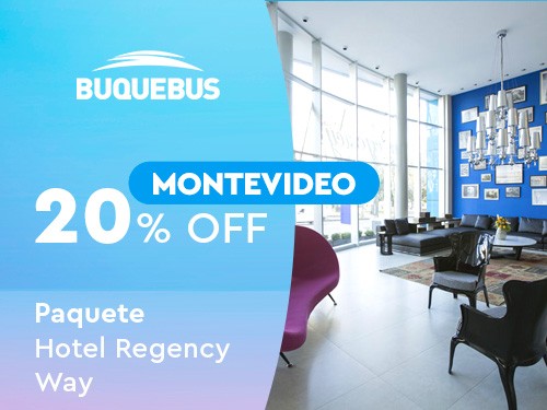 HOTEL REGENCY | MONTEVIDEO | BUQUE + 3 NOCHES