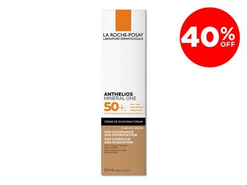 Anthelios Mineral One Fps 50+ Color Brown 04 La Roche-Posay x 30 ml