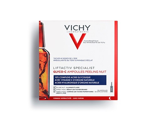 Vichy Liftactive Glyco-C ampollas peeling de noche 30 unidades