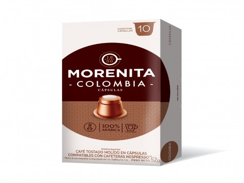 Café en Cápsulas Morenita Colombia x 52 g