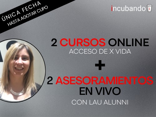 PACK 2 cursos: REDES SOCIALES  + ECOMMERCE *50% OFF* + 6 cuotas s/int.