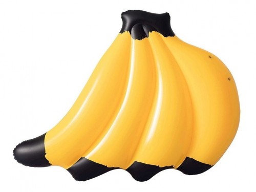 Colchoneta Inflable Bestway Banana Para Pileta 139 x 129 cm