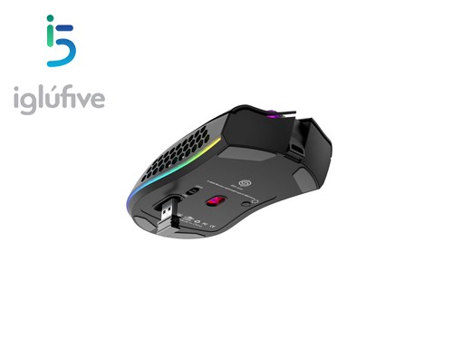 Mouse Gamer Inalambrico Laser RGB BM600
