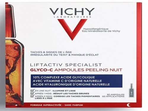 VICHY Lifactiv Ampollas Glyco C Peeling Noche X 30