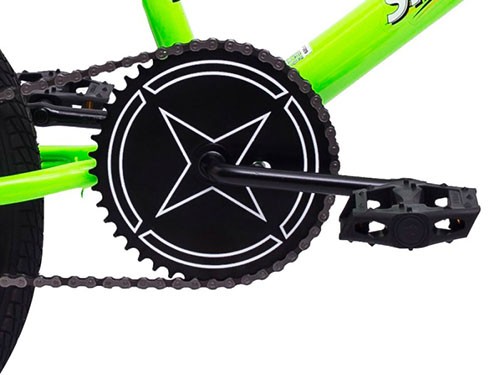 Bicicleta SIAMBRETTA Rodado 20 Freestyle Color Verde FLUO 10196