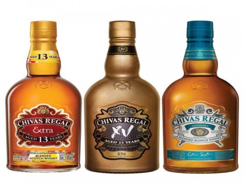 Combo Whisky Chivas Regal Extra Mizunara Xv Escoses X3 Bot.