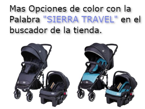 COCHECITO CON HUEVITO Y BASE TRAVEL SYSTEM SIERRA BABY ONE