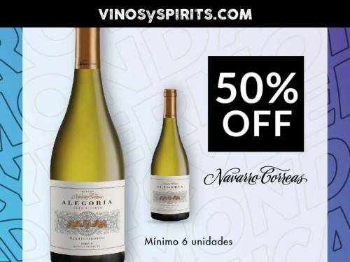 Vino Alegoría Chardonnay 750ml - Navarro Correas