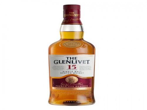 The Glenlivet 15 Años Whisky Escocés Single Malt 700 Ml