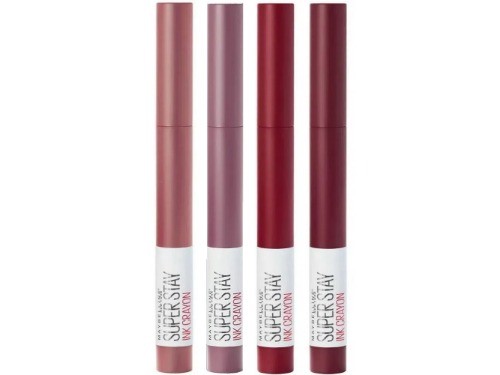 4 Labiales Stay Ink 15 + 25 + 55 + 65 Maybelline