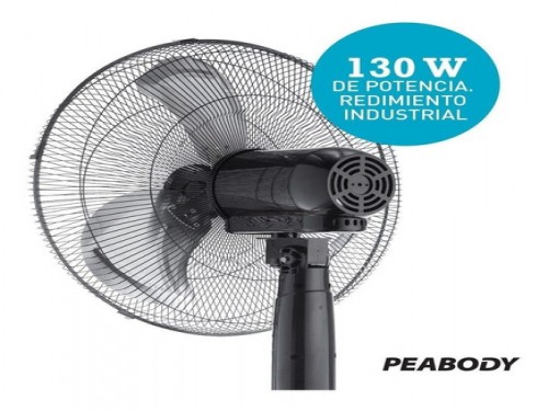 Ventilador Peabody Pe-vp350 Pie 20 3v Ctrol Remoto 130w