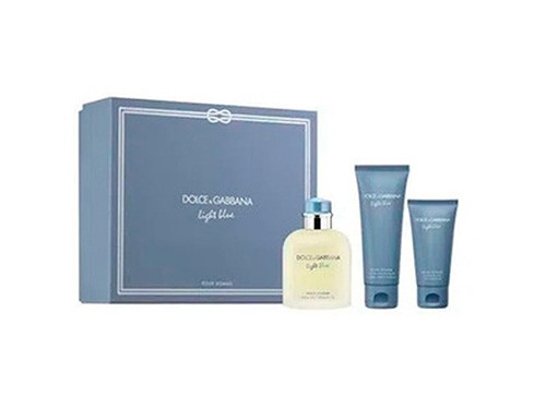 Perfume Dolce & Gabbana Light Blue Pour Homme x125ml + Shower Gel + Af