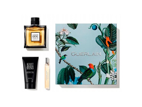 Perfume Guerlain L’ Homme Ideal Edt 100 ml + Shower Gel 75ml + Purse s