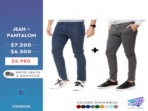 Jean + Pantalón Pack