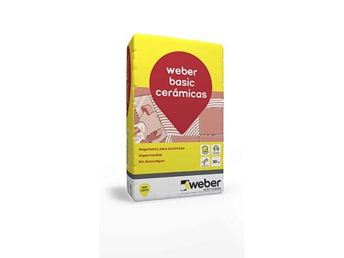 Adhesivo Weber Basic 30 Kg.