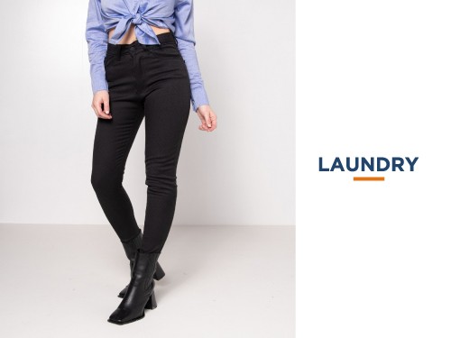 Pantalón texturado  Julia Escam - Laundry
