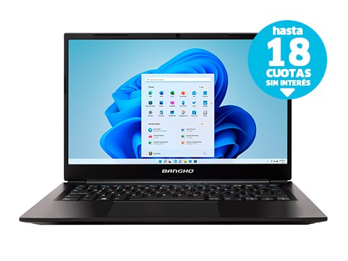 Notebook Banghó MAX L4 I1 14" Intel Celeron 4GB 120GB SSD Windows 10