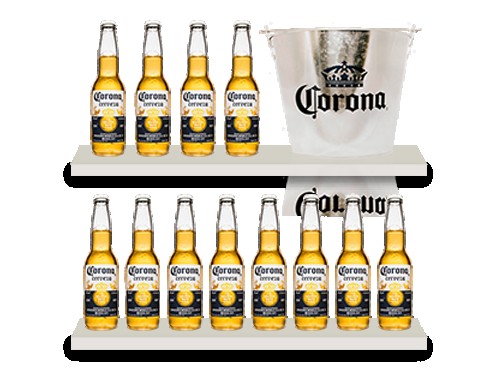 Pack 12 Cervezas Corona 330ml + Frapera